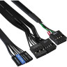 Корпус Minitower EXEGATE BAA-105-01-AA500 EX291143RUS