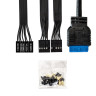 Корпус Minitower EXEGATE BAA-408U EX298155RUS